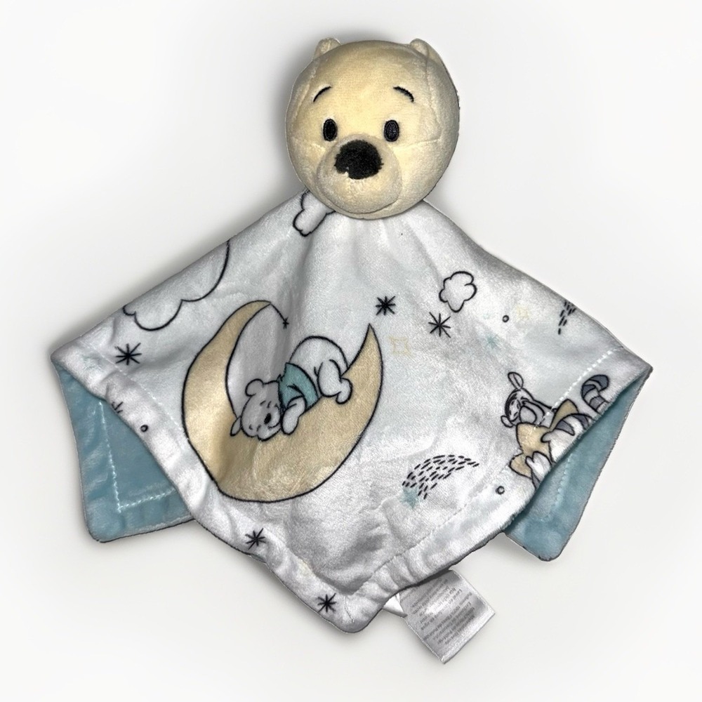 Disney Baby Winnie the Pooh Cozy Friends Lovey Security Blanket Lambs & Ivy